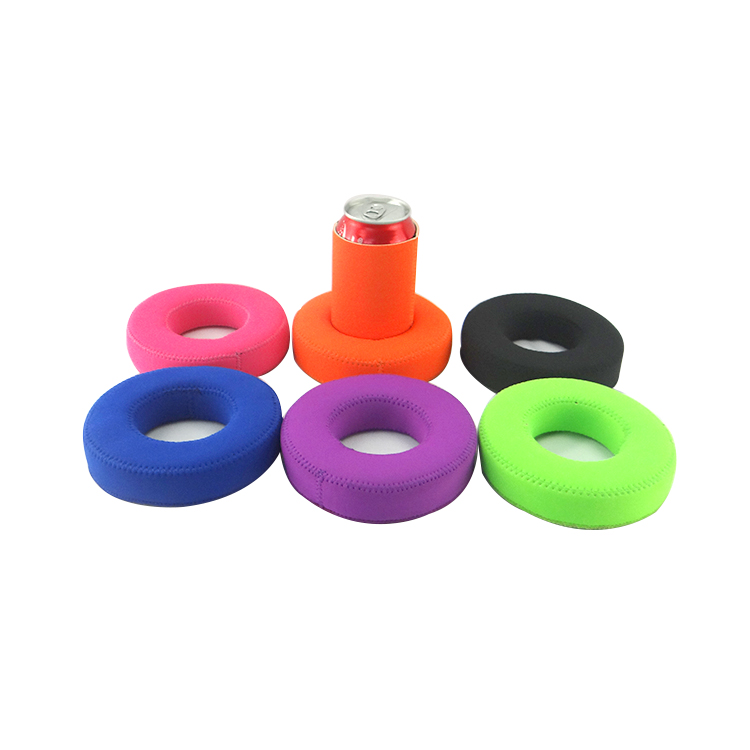 

Top Sports Goods Hot Sale Waterproof Neoprene Beer Holder Stubby Floating Can Cooler Sleeve for Pool Party