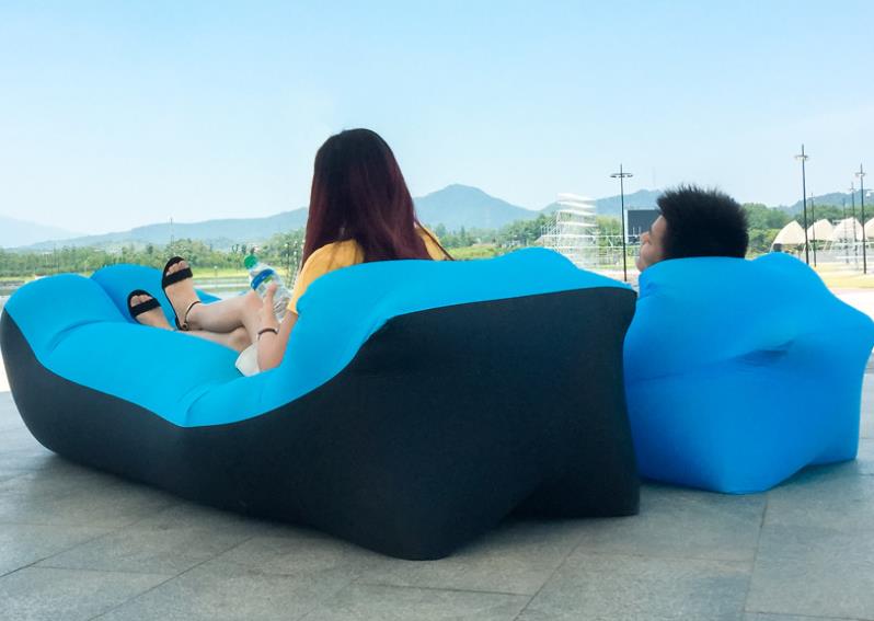 

Lazy Inflatable Air Sofa Foldable Outdoor sport Furniture Sleeping Bag Beach Water Sofa Chair Couch Inflatable Bed Swim Pool Floats A311