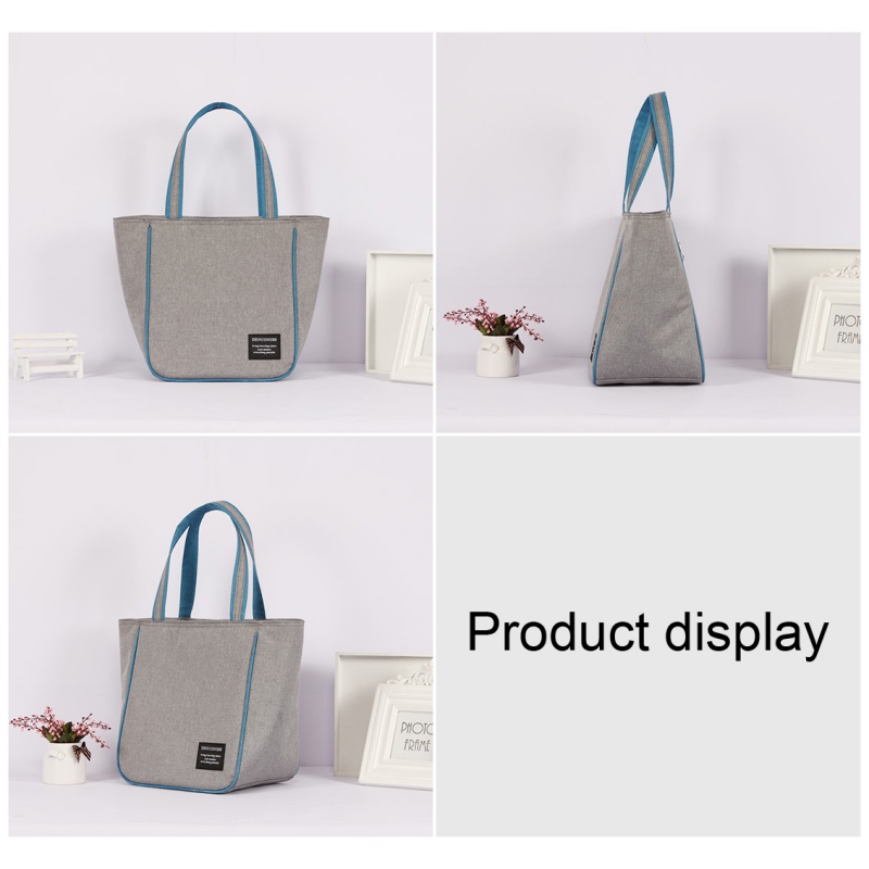 

Thicken environmental protection heat insulation waterproof EVA ice bag lunch bag Fashion insulation lunch, As pic
