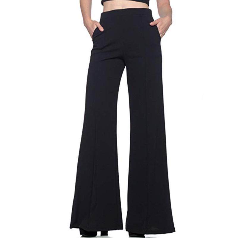

korean harajuku pants flare pants set black flare baggy women womens trousers casual #35