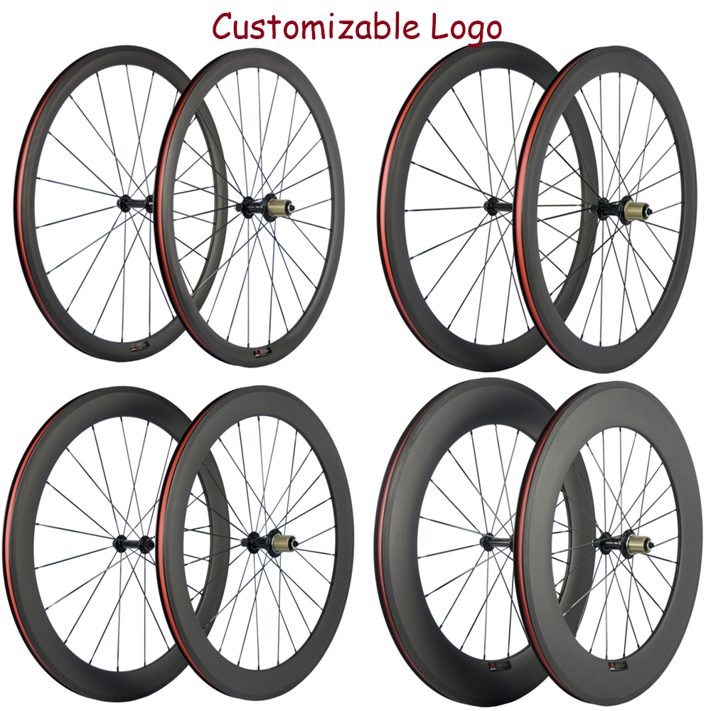 

Factory Sales 38/50/60/88mm Basalt Brake Surface Wheels Carbon Road Bike Wheelset With R13 Hub 23mm Wheels