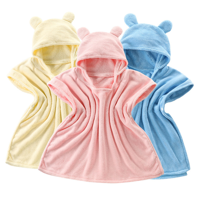 children's hooded bath towels