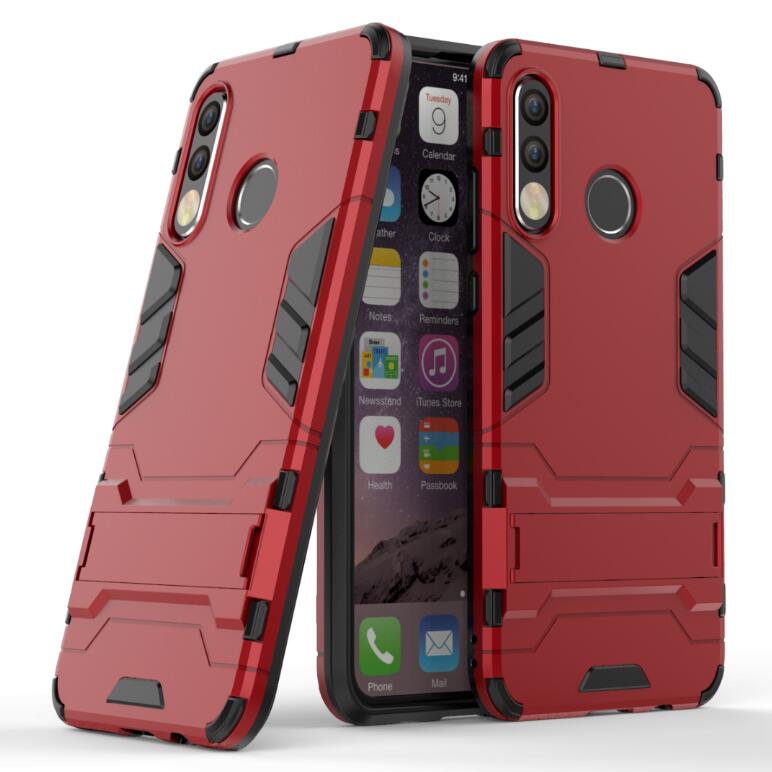 

For Huawei P30 Lite Case 2019 Stand Rugged Combo Hybrid Armor Bracket Impact Holster Cover For Huawei P30 Lite
