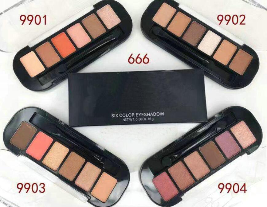 

Free Shipping!2019 New brand six Color Makeup Eyeshadow Palette 16g 4pcs/lot