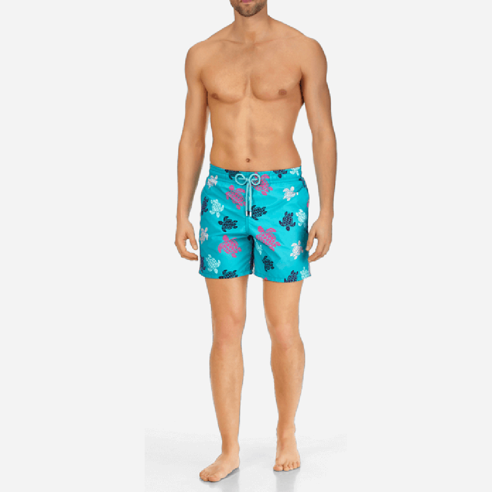 Vilebrequin MEN SWIMWEAR HERRINGBONES TURTLES Newest Summer Casual Shorts Men Fashion Style Mens Shorts bermuda beach Shorts 049