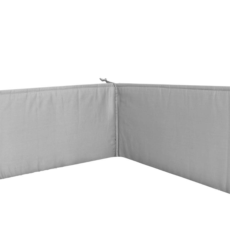 

4PCS/Set Infant Fallproof Protective Nursery Bedding Anti Collision Liner Thicken Safe Pads Baby Accessories Crib Bumper Newborn, White