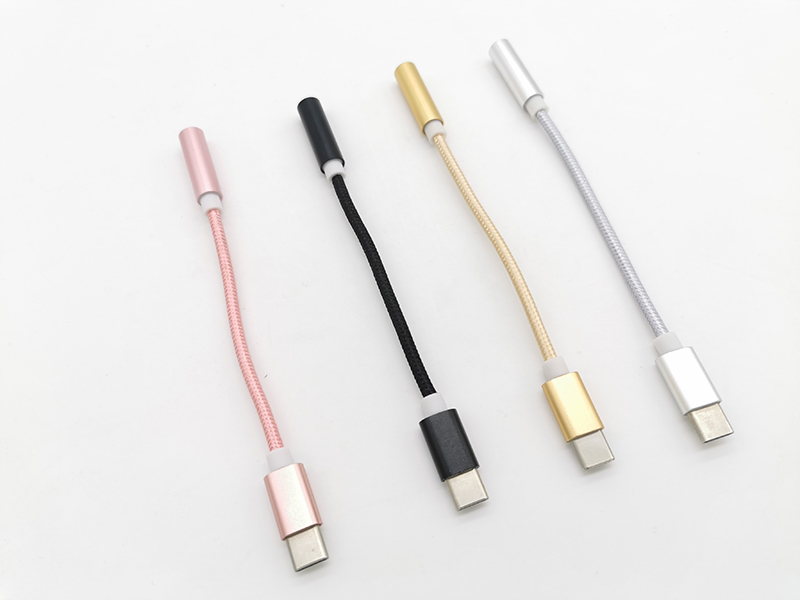

Type C to 3.5mm Earphone Cables Adapter Type-C Male 3.5 AUX Audio Female Jack 50+