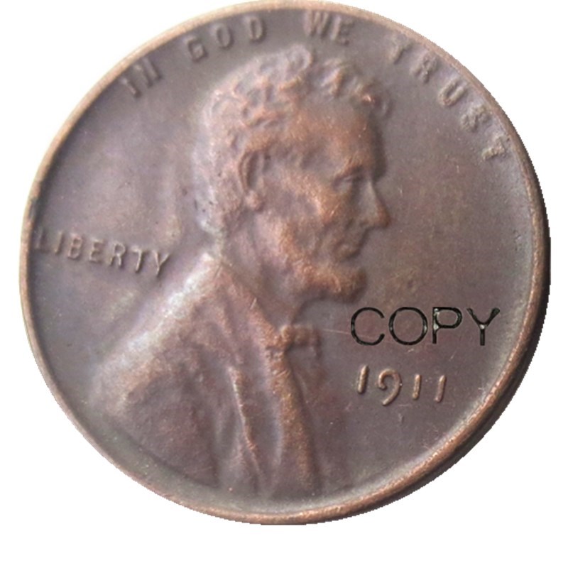 

US 1911 P/S/D Lincoln One Cent Copper Copy Promotion Pendant Accessories Coins
