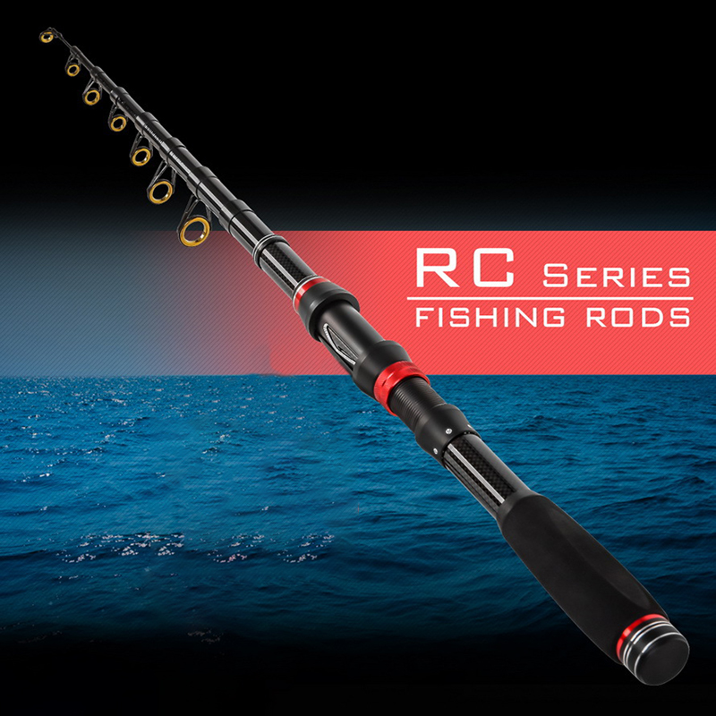 

1.8m-3.0m Carp Spinning Rods Carbon Fishing Fish Pole Telescopic Travel Fishing Rod Ultrashort Fishing Tackle