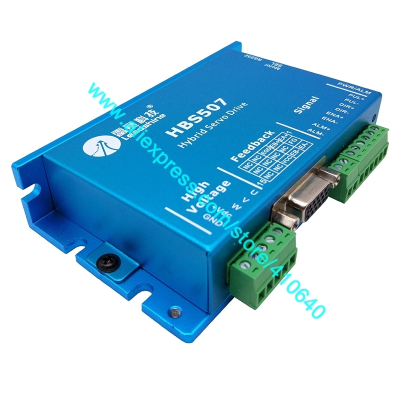 Leadshine HBS507 Updated From Old Model HBS57 Easy Servo Drive with Maximum 20-50 VDC Input Voltage, and 8.0A Current-image-463764357