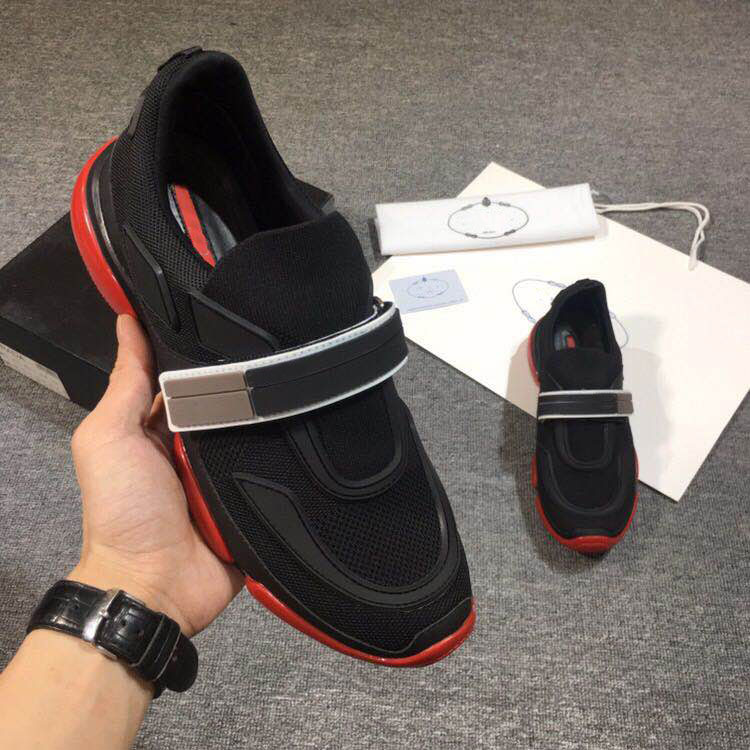 

Cloudbust Designer shoes High Quality Newest Fashion Mens Shoes Designer Shoes famous Man Magic Tie Slip Sneaker for best gift Size 38-44, As pic