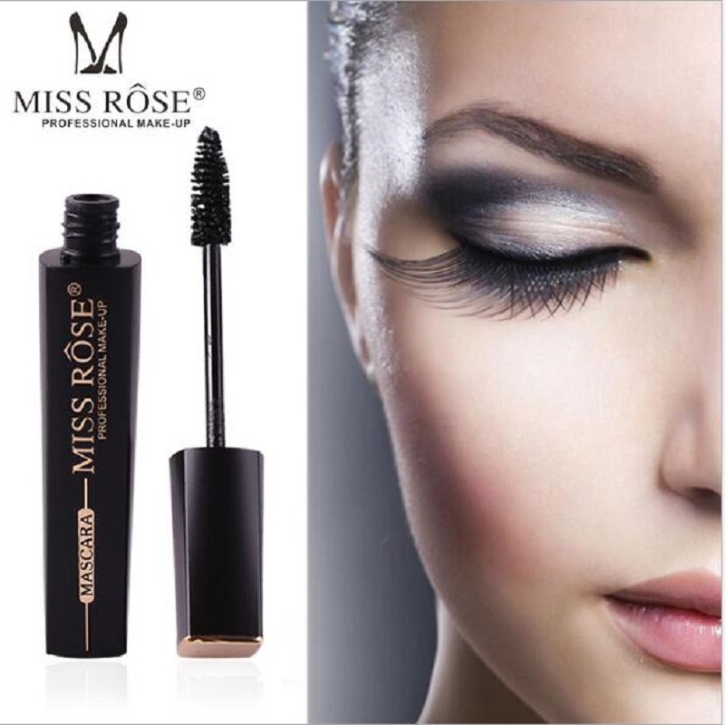 

Wholesale miss rose 4d slender mascara black big eye thick waterproof mascara