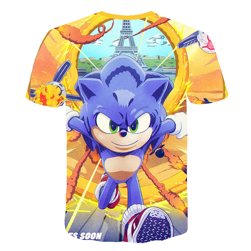 sonic t shirt australia