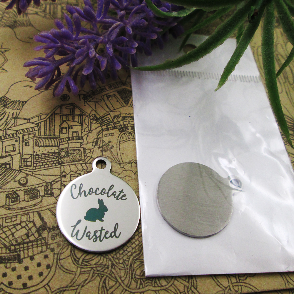 

40pcs--"chocolate wasted"stainless steel charms more style for choosing DIY Charms pendants for necklace