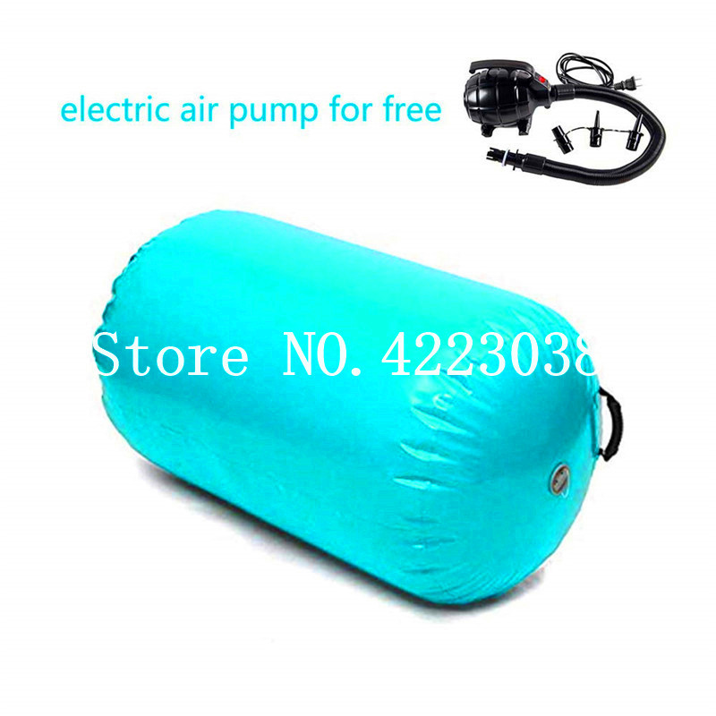 

1.2m*0.6m inflatable air track home roller small airtrack gymnastics mat cylinder gym training - camping airtrack
