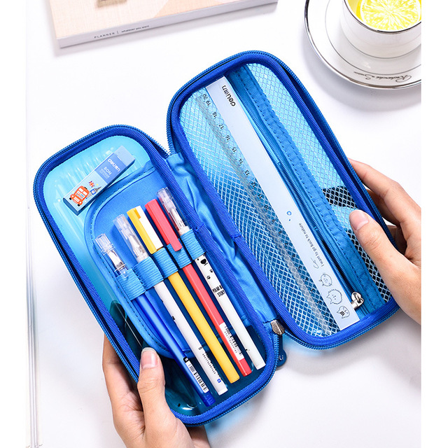 2pc Strawberry Pen Pencil Box Case Bag Storage Back to School Kids Student Gi...