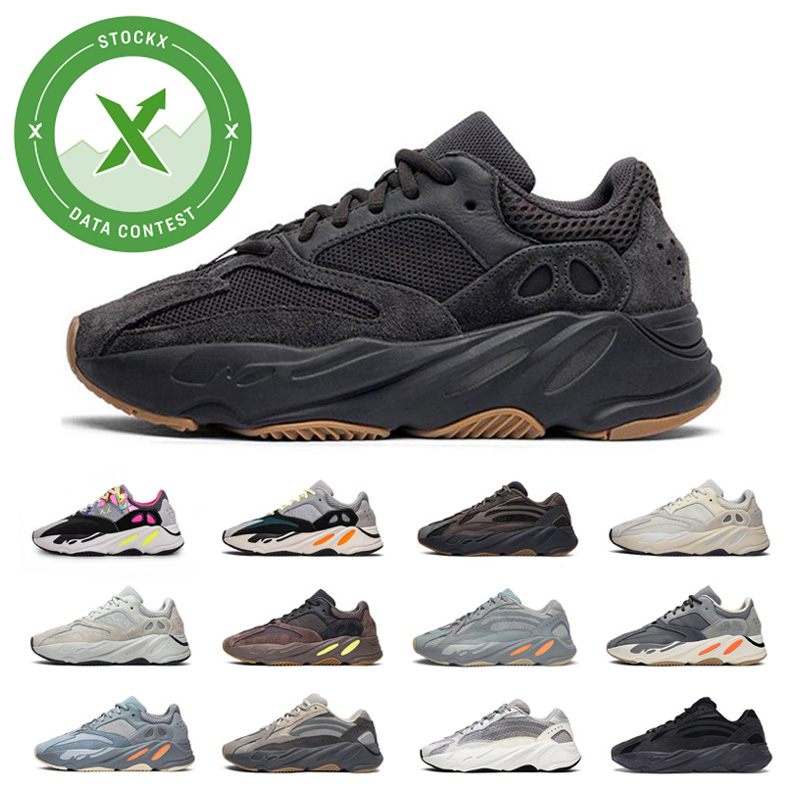 

Kanye West 700 V2 Wave Runner Inertia Tephra Hospital Blue Geode Utility Black Vanta Runing Shoes Men Designer Shoes Women Static Sneakers