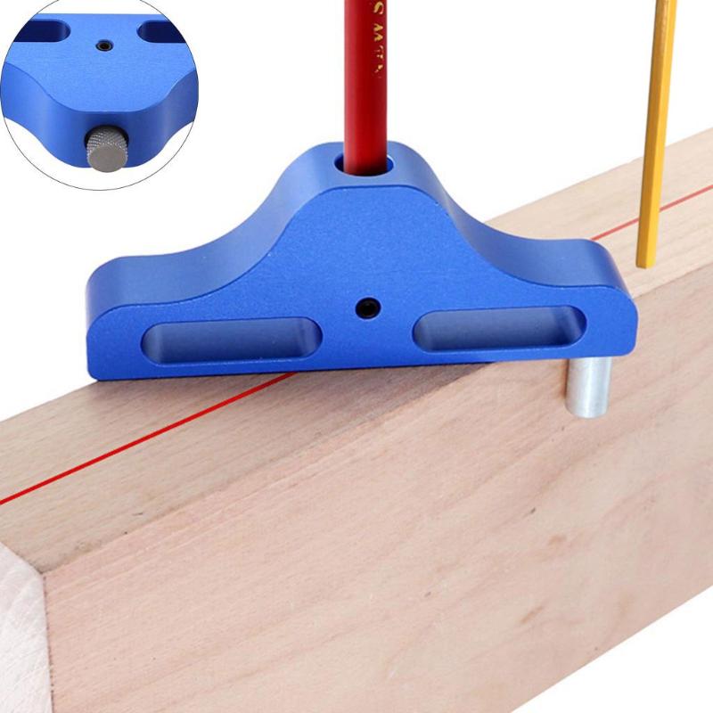 

38# Woodworking Center Finder Hand Tools For Gauge Marking Layout Easy Woodworking Center Scribing Wood Marking Tools