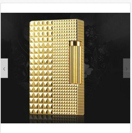 

019 HOT NEW S.T Memorial lighter Bright Sound ! Golden lighter 1#