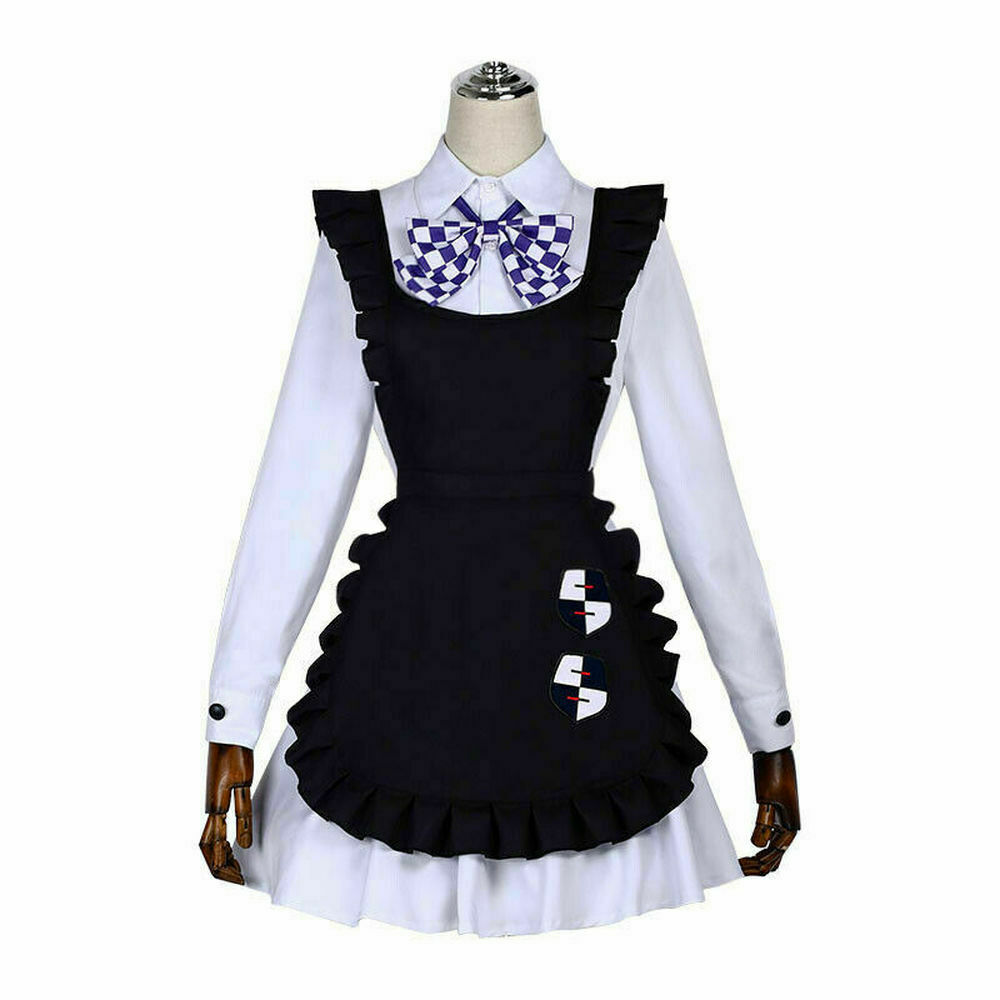 

New Anuime Girls Frontline HK416 Black Cat Lolita Maid Dress Cosplay Costume