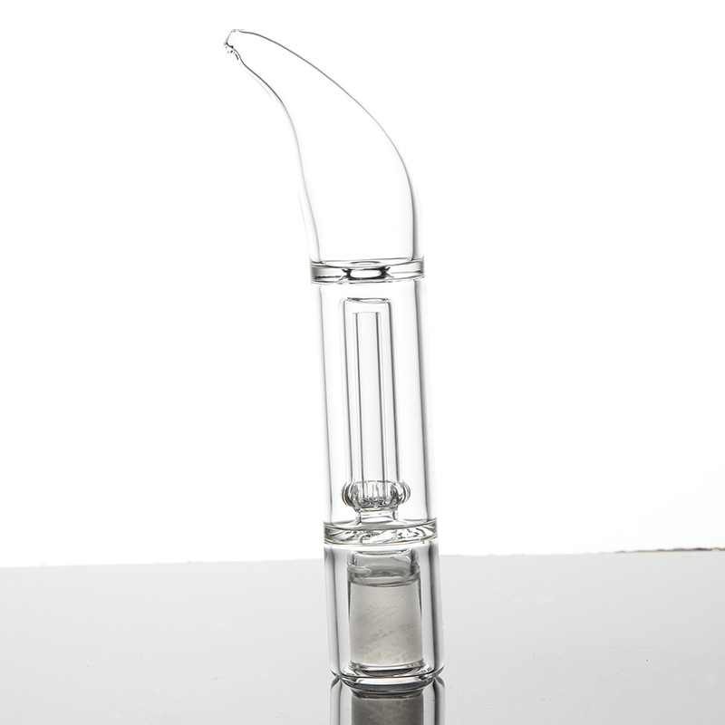

New product Mouthpiece Stem Water Bubbler Smoking Accessories) Mini hand pipe Glass Tool PVHEGonG GonG Water Adapter For Solo Air