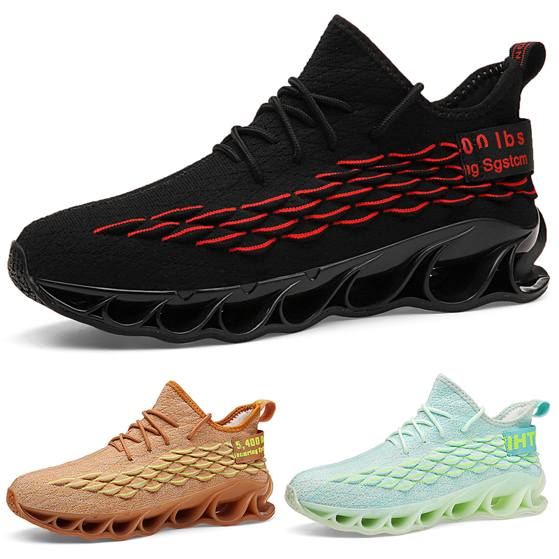 

Cheap Hot brand6 Sale light green yellow gold black red gray cushion young MEN boy Running Shoes low cut Designer trainers Sports Sneaker, Color#1