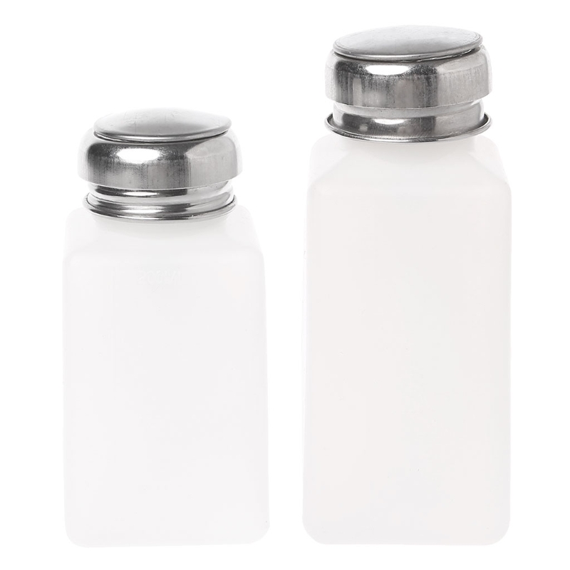 

Empty Nail Art Pump Dispenser Acetone Polish Remover Alcohol Bottle Liquid
