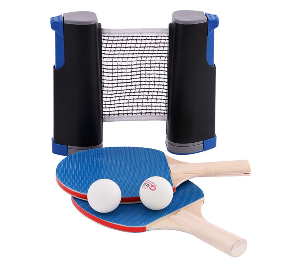 US Stock! DHL Shipping! New Upgraded Carbon 6 Star 2Pcs Table Tennis Racket Set Super Powerful Ping Pong Racket Bat Club Training fy6205-image-547111651