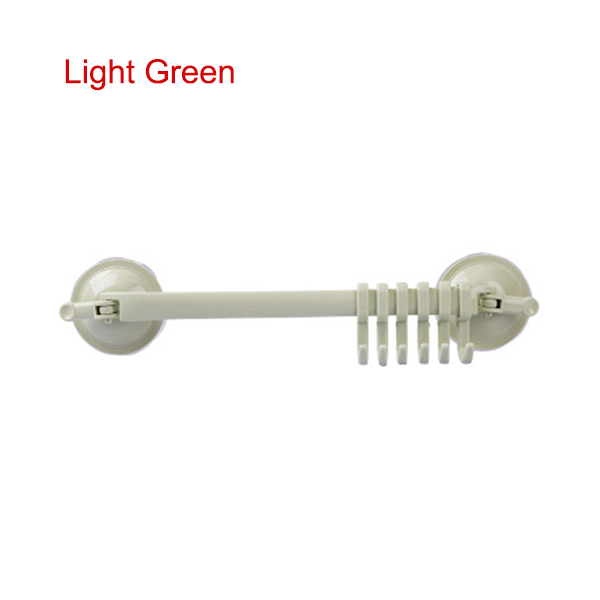 

Wall Door Hook Wall Vacuum Rack Suction Cup 6 Hooks Towel Bathroom Kitchen Holder Sucker Hanger MU
