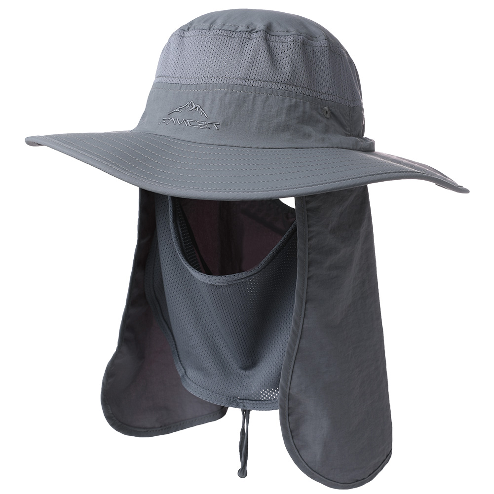 Fancet Summer Unisex Sun Hats For Men Women Fishing Sun Protection Adjustable Breathable Face Mask Outdoors Bucket Hats From Zehanjewelry 27 Dhgate Com