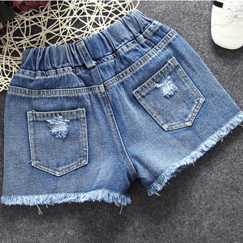 kids boys ripped jeans girls designer 2017 baby boy skinny toddler children NEW