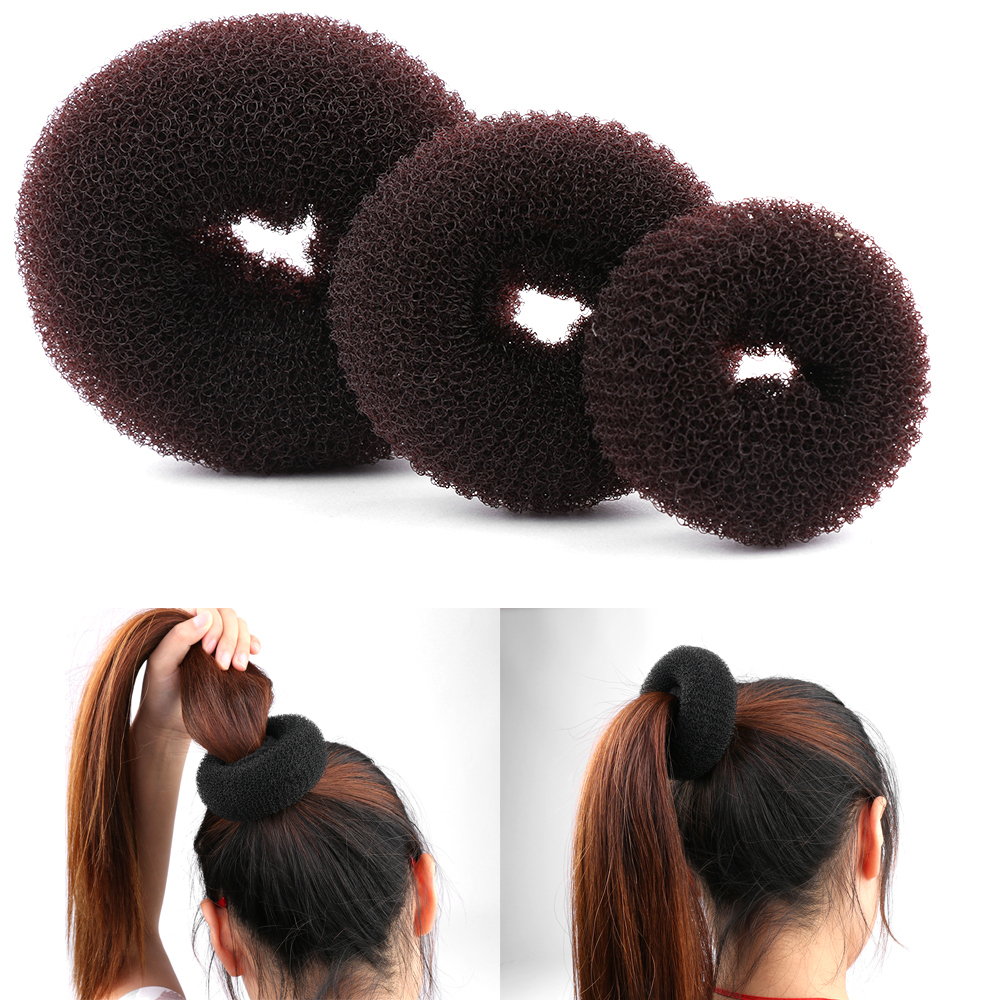 2020 S M L Magic Shaper Hair Donut Ring Hair Bun Maker French Bun