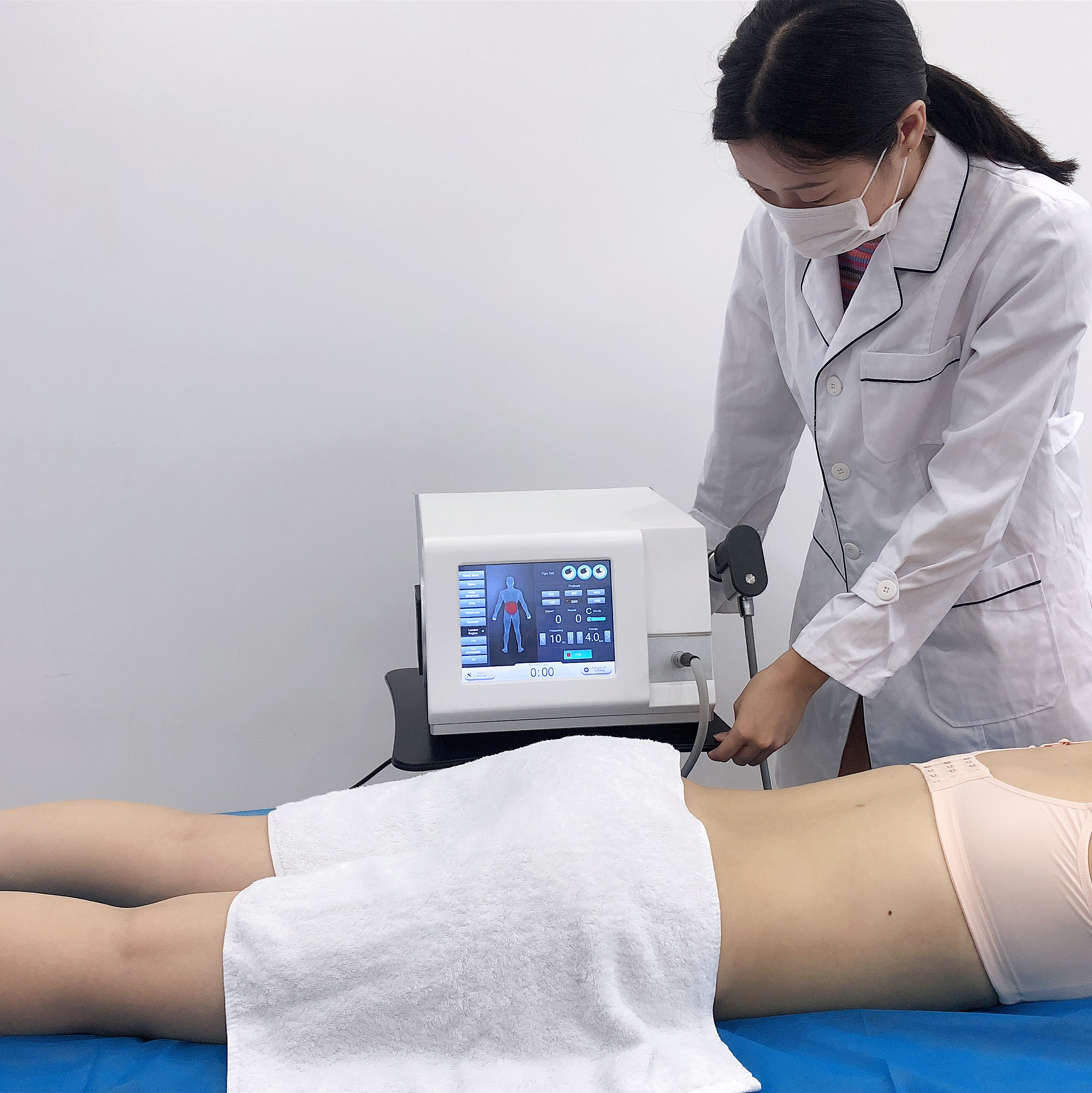 

Portable Acoustic radial shock wave therapy device for erectile dysfunction/ Pneumatic ballistic shockwave theraply machine for weight loss