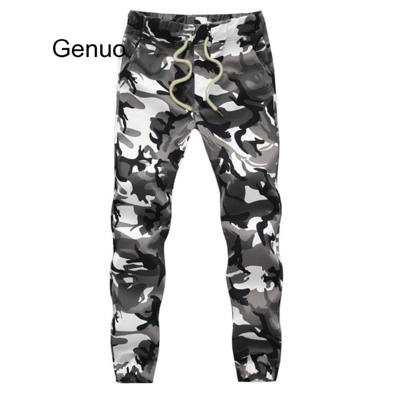 

Cotton Mens Jogger Autumn Pencil Harem Pants Men Camouflage Pants Loose Comfortable Cargo Trousers Camo Jogger, Green