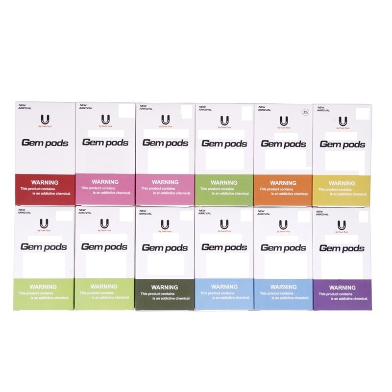 

Authetnic UptownTech Gem Pods New Package 1.0ml 1.5ohm Empty Vape Pods Tank Cartridge Compatible COCO 4X 100% Original Uptowntech