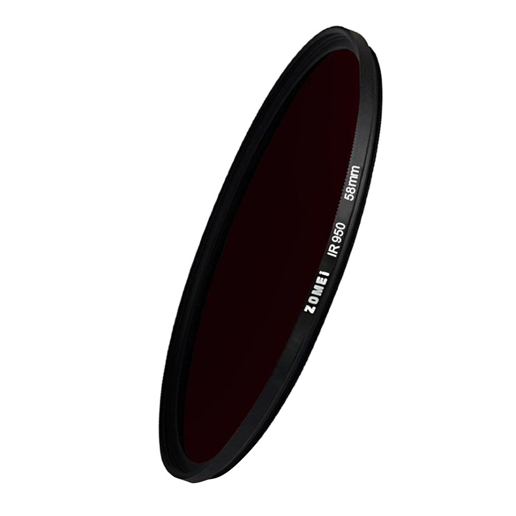 

zomei 58mm infrared filter lens ir pass x-ray for slr camera 680nm/720nm/760nm/850nm/950nm