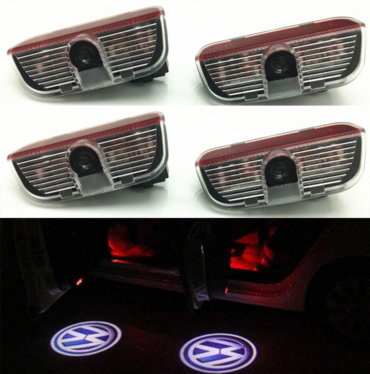 

Car Door Logo Lights Door Step Courtesy Light for Volkswagen