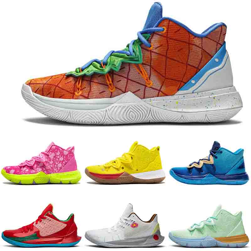 2020 Mens Womens Basketball Shoes New Arrival Kyrie Wholesale Trainers Sneakers Embroidered Splatters Red CNY Oreo Ikhet Keep Sue Fresh