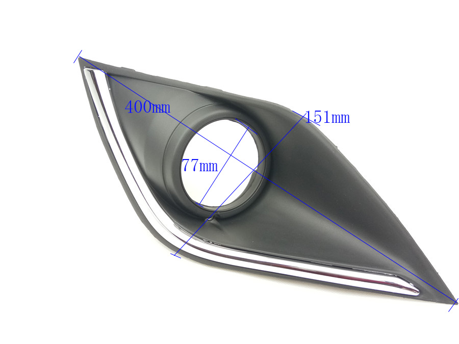 

Fog Light Lamp Cover Frame For Mitsubishi outlander 2016 Fog Lamp Frame