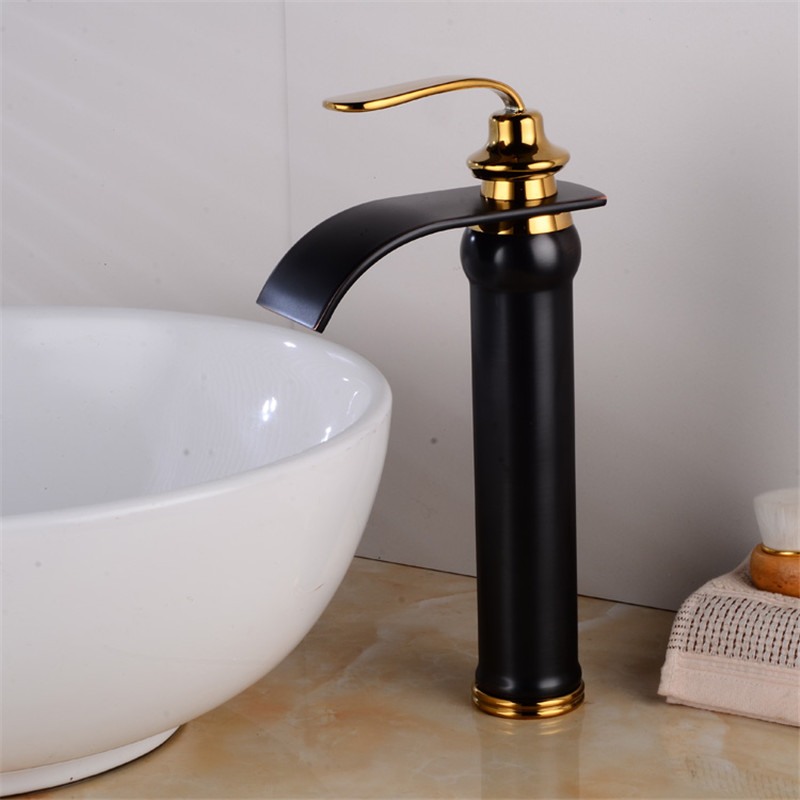 

Basin faucet brass black and gold bathroom faucet torneiras para pia de banheiro Wash