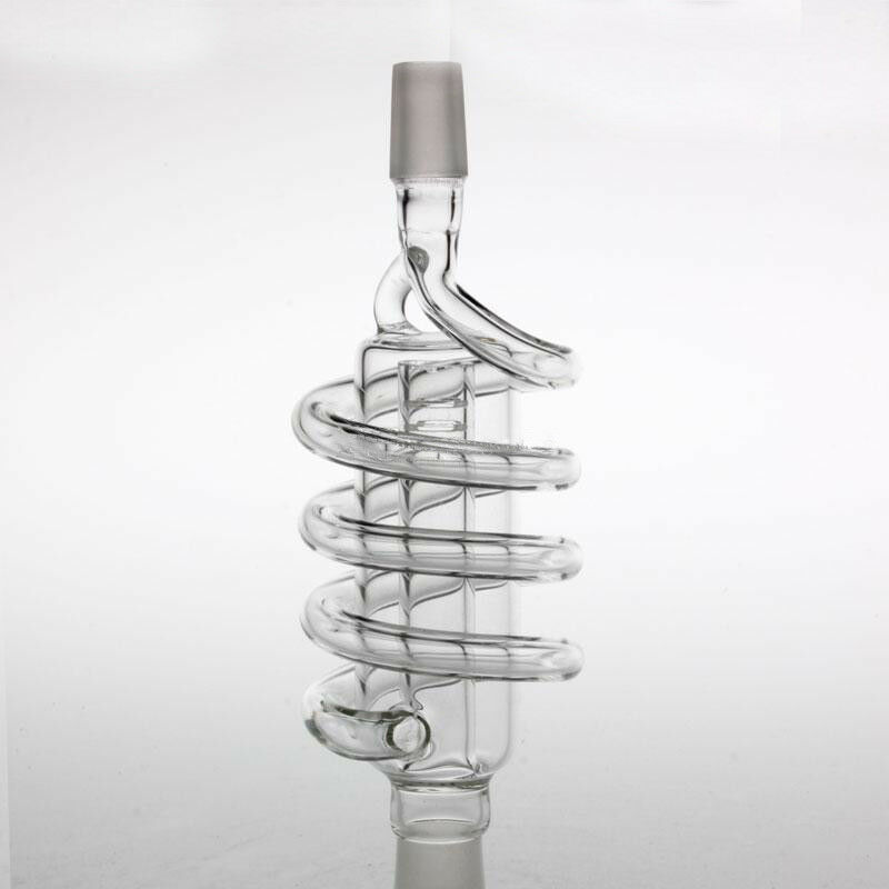 

14.4mm Shower Cyclone Perc Coil Ash Catcher Glass Bong Hookahs Smoking Accessories male to female joint for Water Pipe