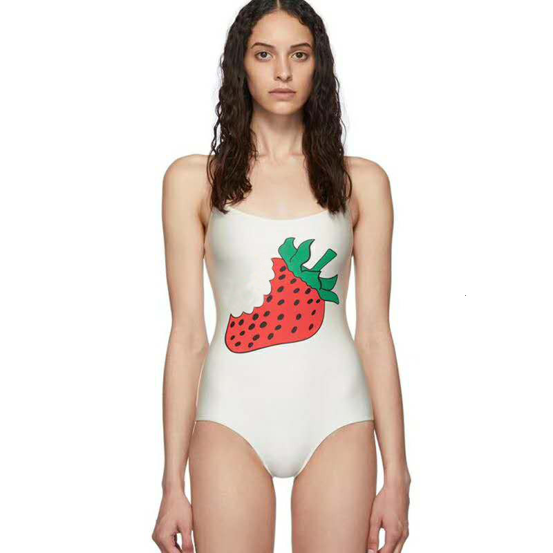 

Luxury Swimwear Bikini maillot de bain Summer Styles Push Up Halter Bathing Suit Sexy Women One Piece Swimsuit Size -XL 3NBU, Ivory