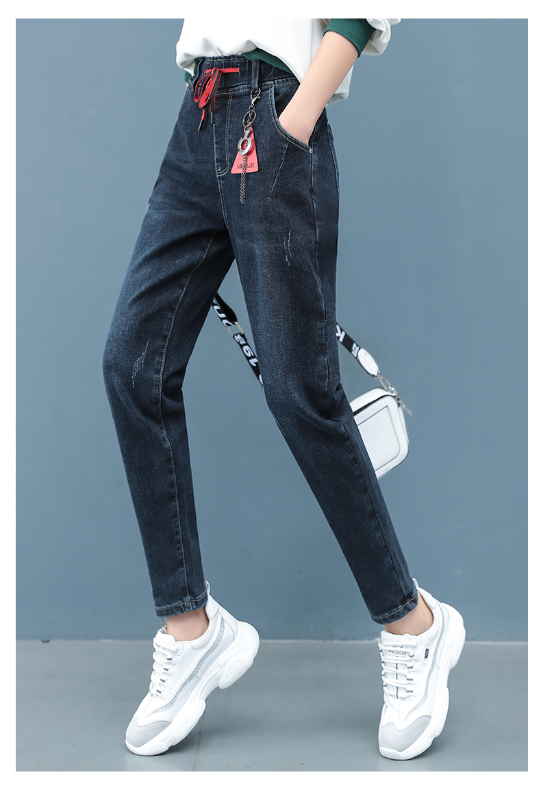 

Deep Blue Jeans Since Waist Is Loose