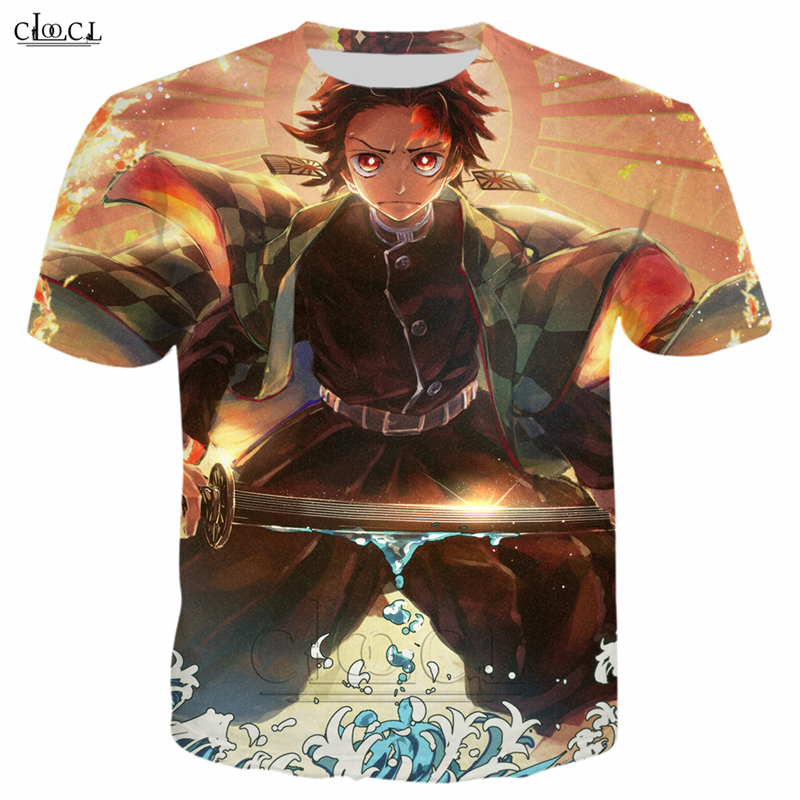 Demon Slayer: Kimetsu No Yaiba T Shirt Men/Women 3D Print Anime T-Shirts Fashion Streetwear Tops Drop Shipping-image-517028675