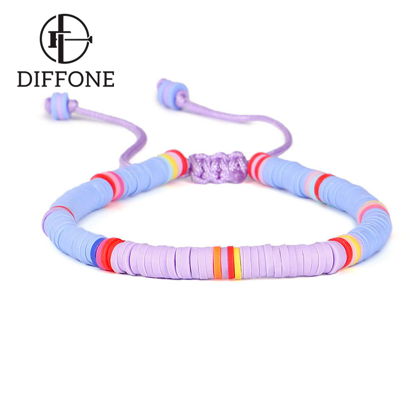 

Charm Bracelets Diffone Women Bracelet Fashion Weaving Adjustable String Braclet 4 Colors Summer Beach Jewelry Bohemian Brazalete Pulseras G