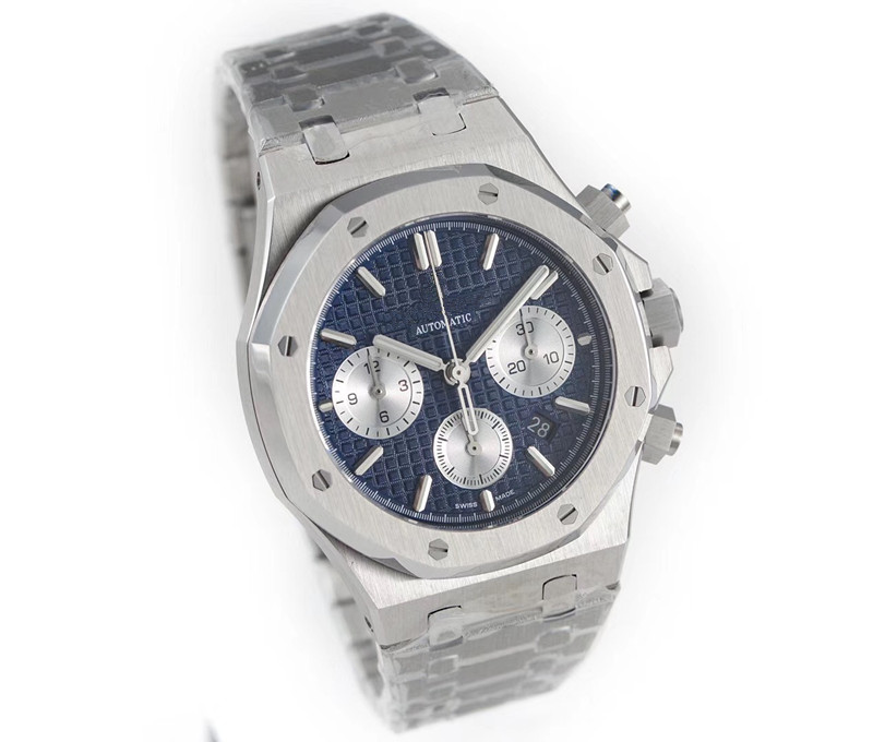 Luxury men's watch automatic quartz timing mobile glide smooth second-hand sapphire glass Royal Oak series 15400 26311 full set watch works-image-532530914