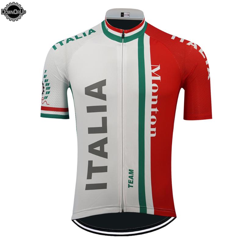 

Italy ITALIA cycling jersey ropa ciclismo men short sleeve team cycling clothing bike wear jersey triathlon clothes DOWNORUP MTB