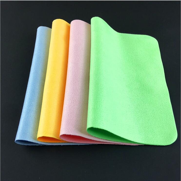 

DHL shipp 15X18CM clothes suede mirror cloths microfiber mobile phone screen lens wiping cloth GSCJB009