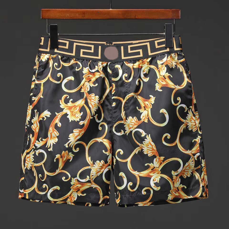 designer inspired swim trunks