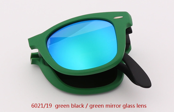

Wholesale-2019 New vintage square Foldable square Folding Sunglasseetro Vintage Sun Glasses Outdoor rd4105 Driving designer uv400 gafas
